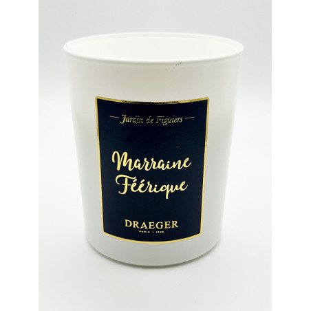Bougie Cadeau "Marraine Féerique" - Fabriquée en France avec Cire Végétale - Célébrez la Magie de la Marraine