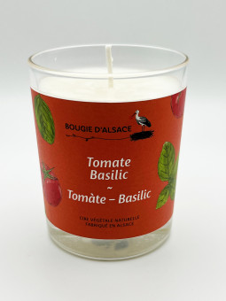 Bougie florale "Tomate...